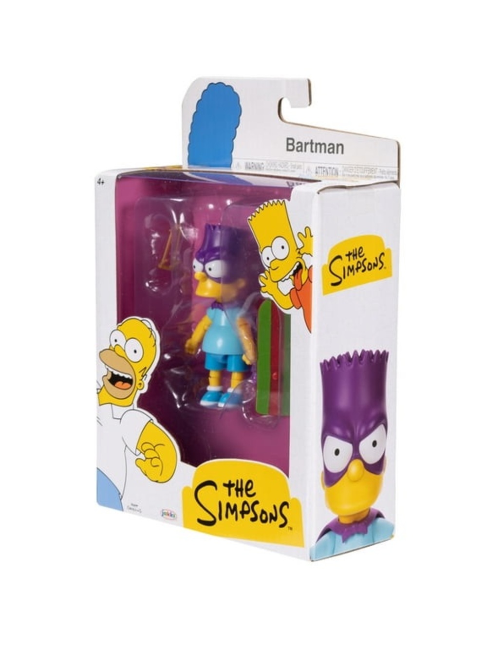 NIB The Simpsons Bartman Figure w/ Skateboard & Slingshot💎 - Picture 5 of 8
